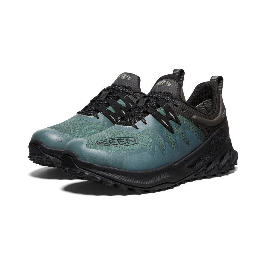 Blue Men Keen Zionic Waterproof Hiking Shoes | 25946-BYJE