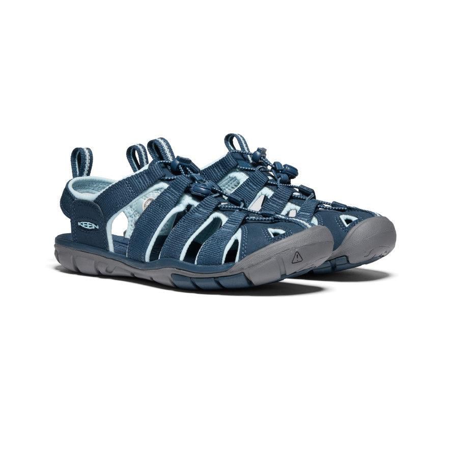 Blue Women Keen Clearwater CNX Hiking Sandals | 31508-XJWU