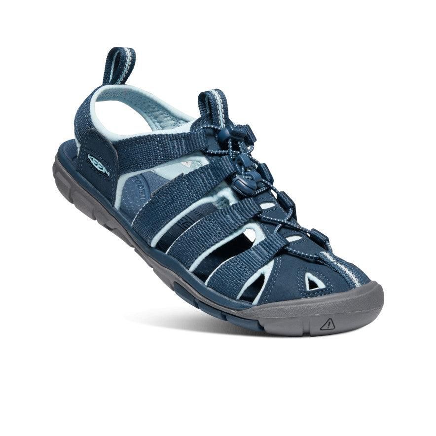 Blue Women Keen Clearwater CNX Hiking Sandals | 31508-XJWU