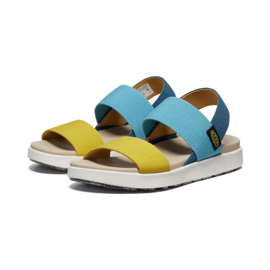 Blue Women Keen Elle Backstrap Sandals | 42130-MRNO