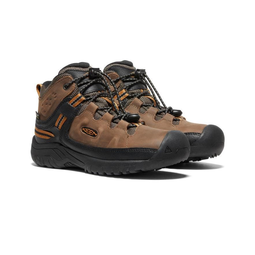 Brown Kids' Keen Targhee Waterproof Boots | 74638-IWGB