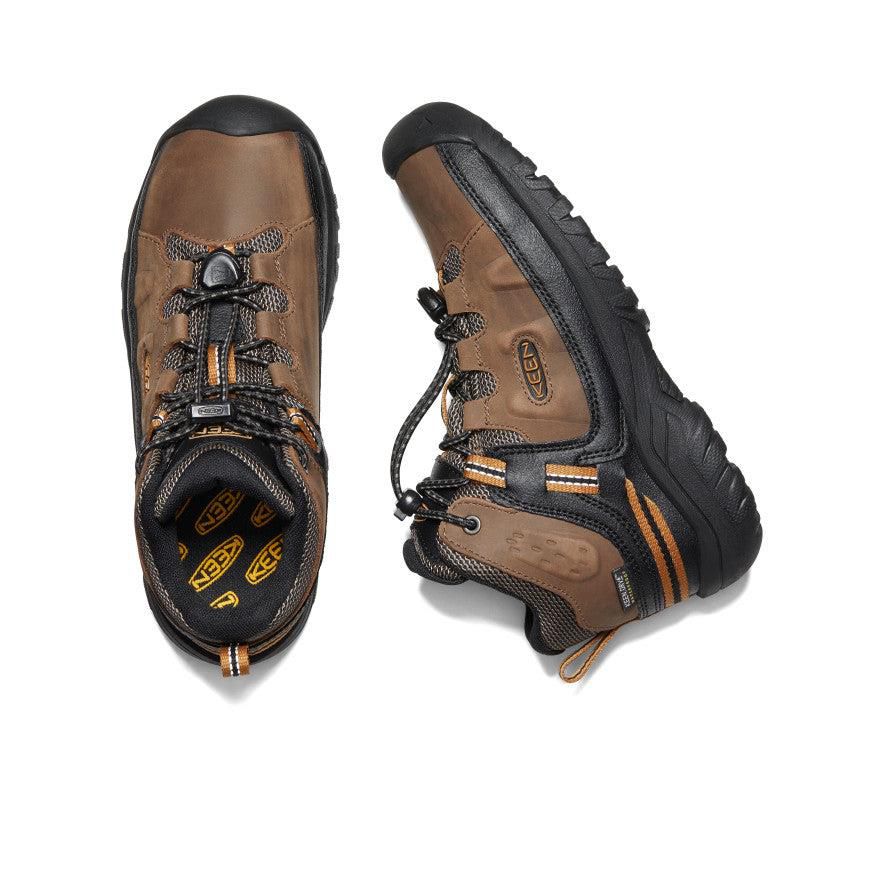 Brown Kids' Keen Targhee Waterproof Boots | 74638-IWGB