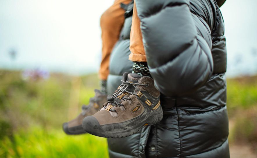 Brown Kids' Keen Targhee Waterproof Boots | 74638-IWGB