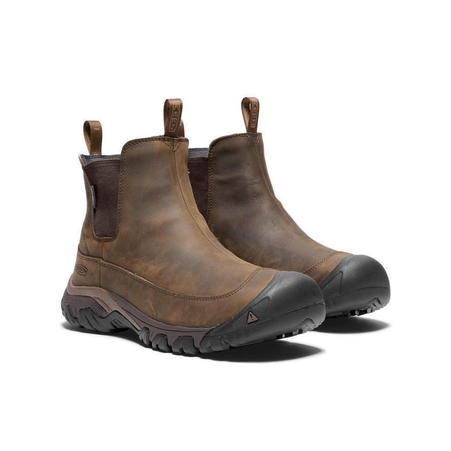 Brown Men Keen Anchorage III Waterproof Boots | 26748-OYUR