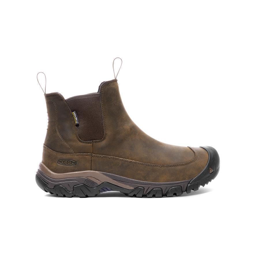 Brown Men Keen Anchorage III Waterproof Boots | 26748-OYUR