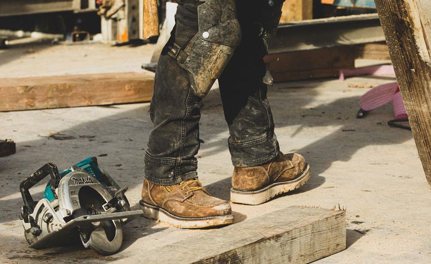 Brown Men Keen Cincinnati 6 Waterproof (Soft Toe) Work Boots | 13928-PUHI