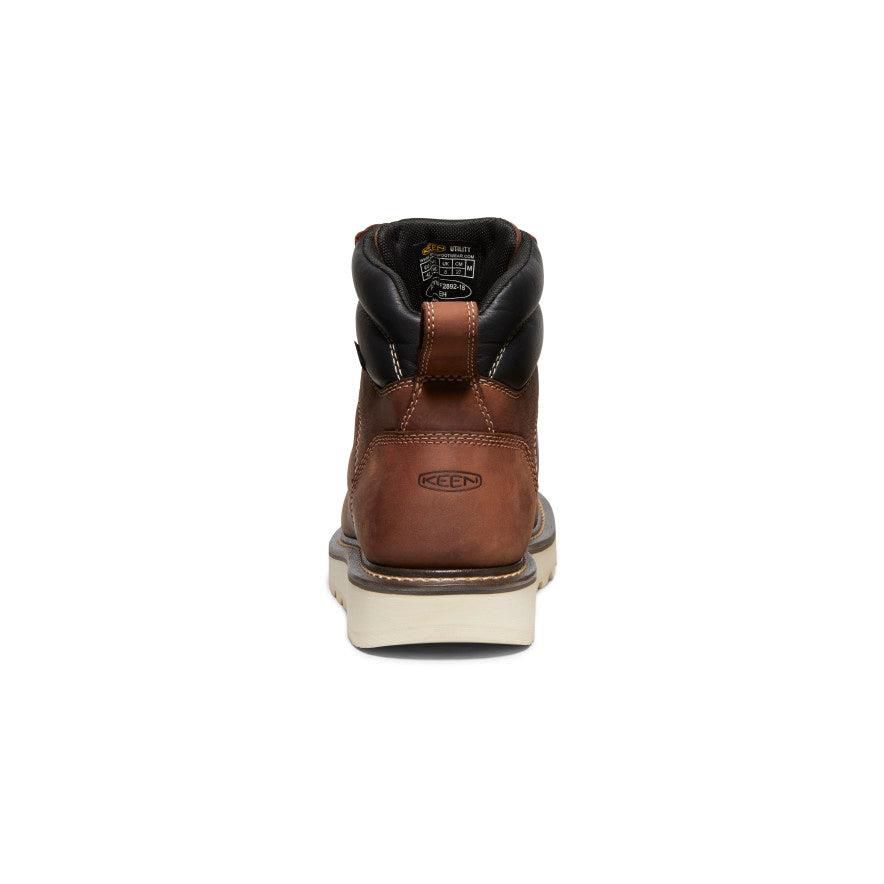 Brown Men Keen Cincinnati 6 Waterproof (Soft Toe) Boots | 63725-UHRS