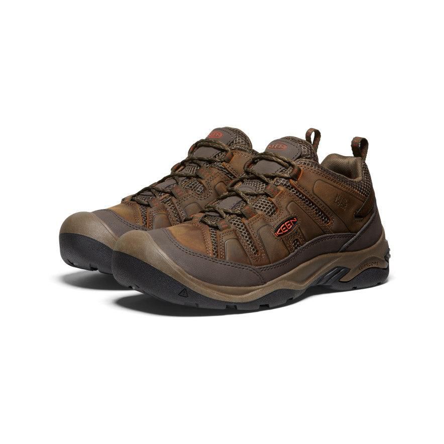 Brown Men Keen Circadia Vent Hiking Shoes | 93102-HKJN