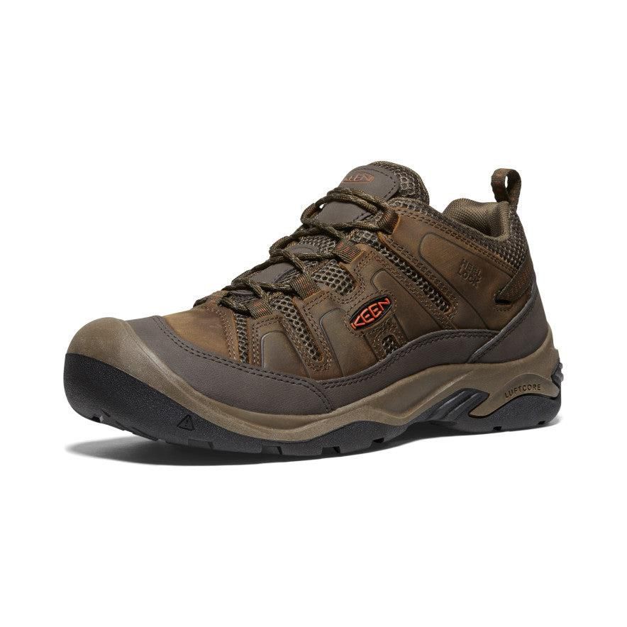 Brown Men Keen Circadia Vent Hiking Shoes | 93102-HKJN