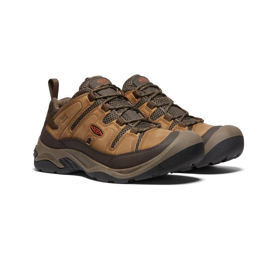 Brown Men Keen Circadia Vent Wide Hiking Shoes | 87431-TWYG