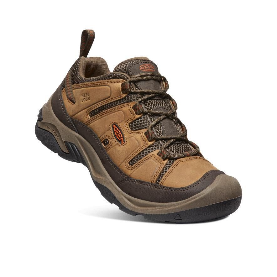 Brown Men Keen Circadia Vent Wide Hiking Shoes | 87431-TWYG