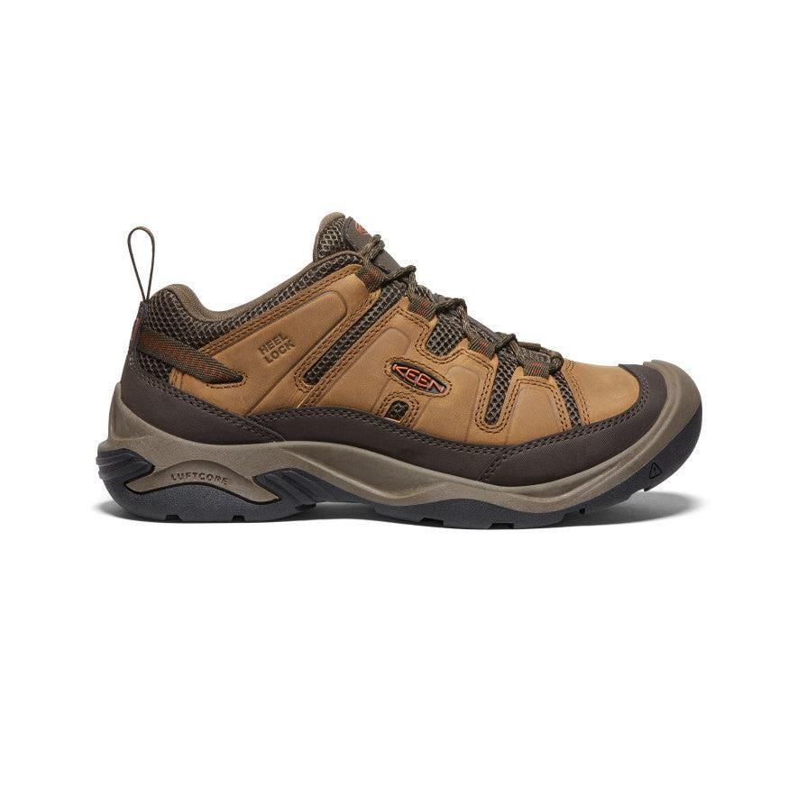 Brown Men Keen Circadia Vent Wide Hiking Shoes | 87431-TWYG