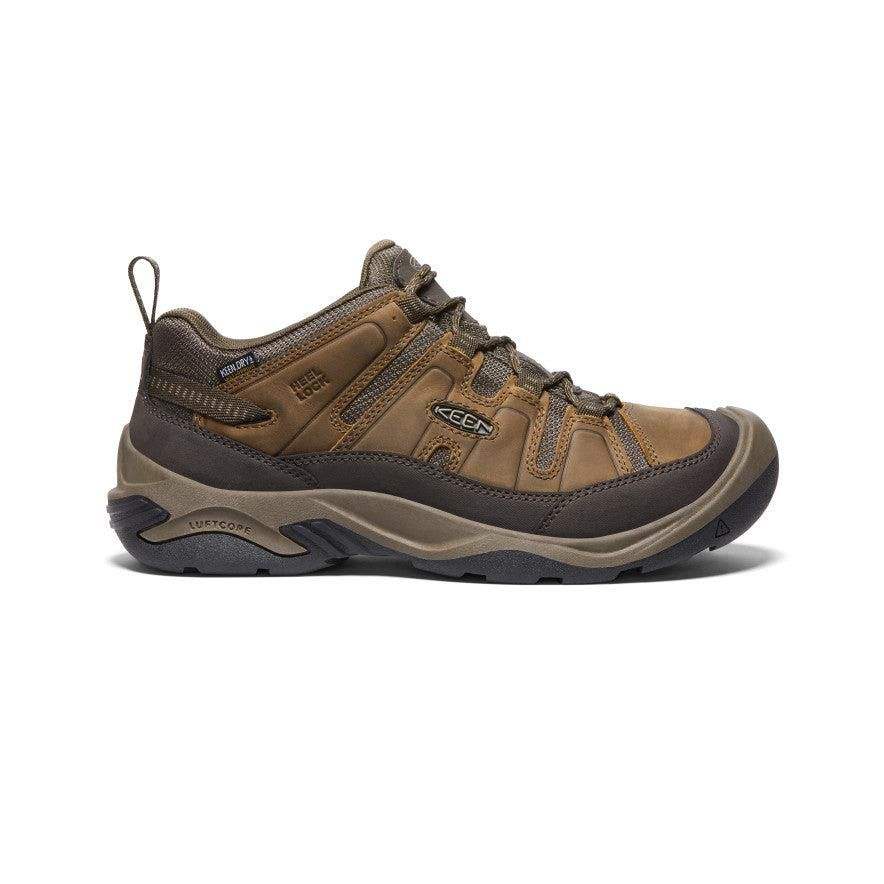 Brown Men Keen Circadia Waterproof Hiking Shoes | 06847-ISZP