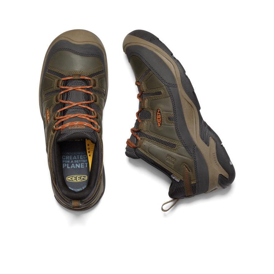 Brown Men Keen Circadia Waterproof Hiking Shoes | 76390-SXWP