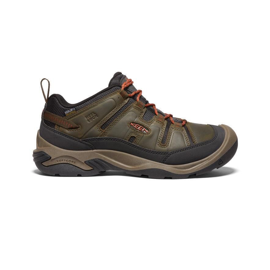 Brown Men Keen Circadia Waterproof Hiking Shoes | 76390-SXWP