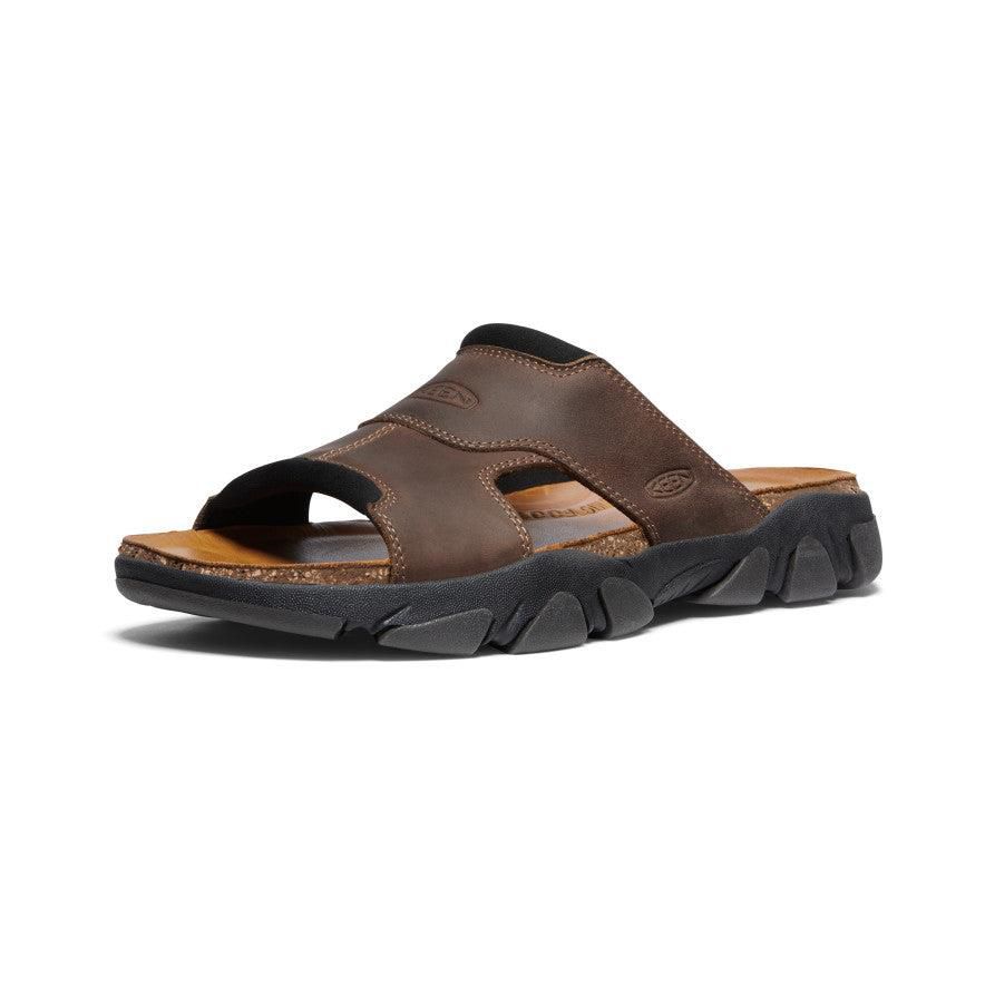 Brown Men Keen Daytona II Slide Sandals | 41538-YOHN