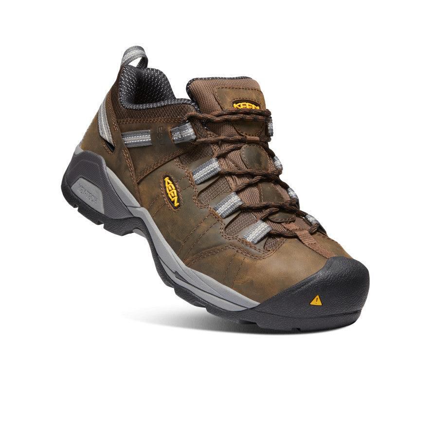 Brown Men Keen Detroit XT ESD (Steel Toe) Work Shoes | 61348-SRZT