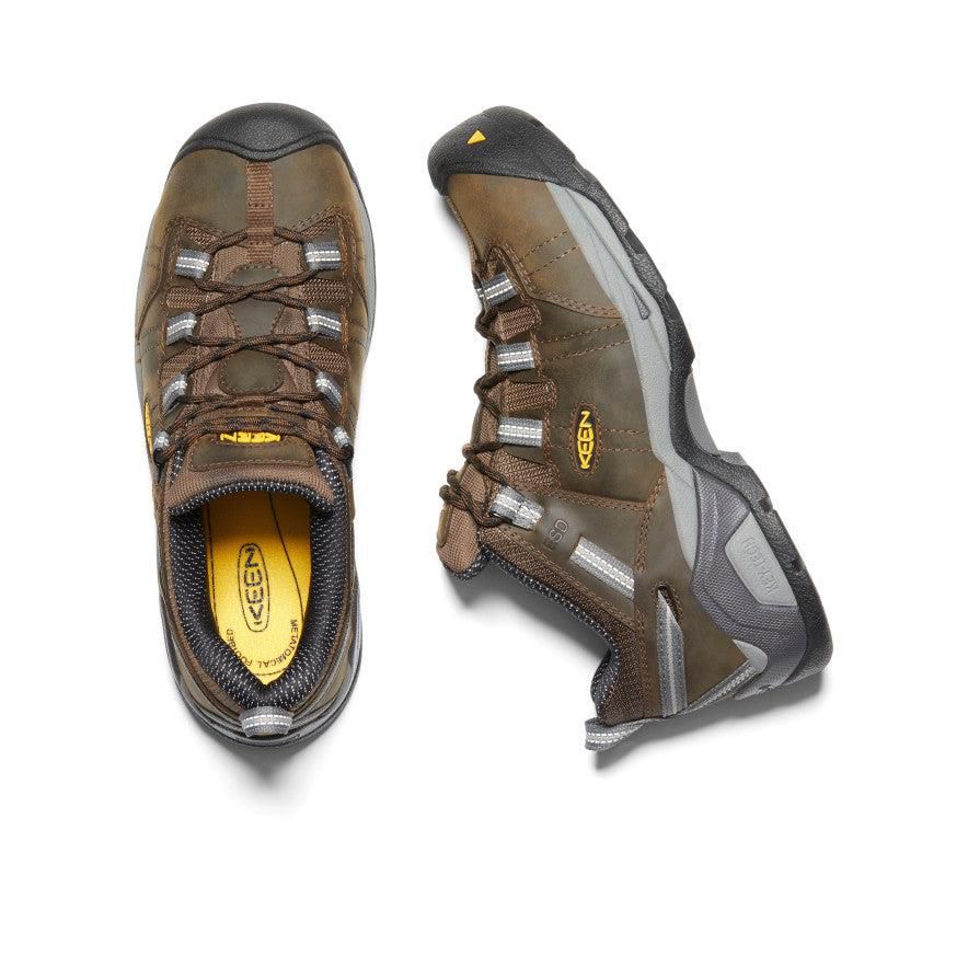 Brown Men Keen Detroit XT ESD (Steel Toe) Work Shoes | 61348-SRZT