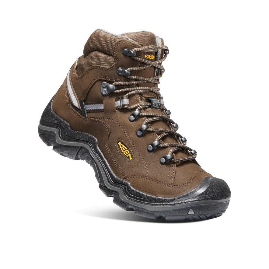 Brown Men Keen Durand II Waterproof Hiking Boots | 64178-DKMY