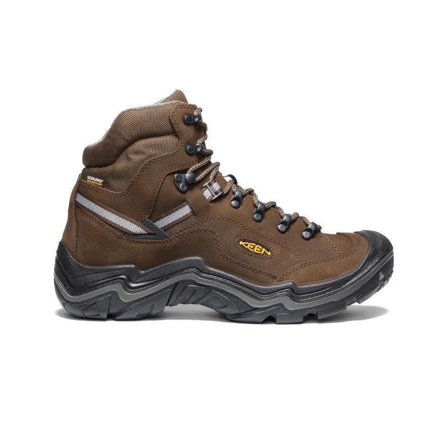 Brown Men Keen Durand II Waterproof Hiking Boots | 64178-DKMY