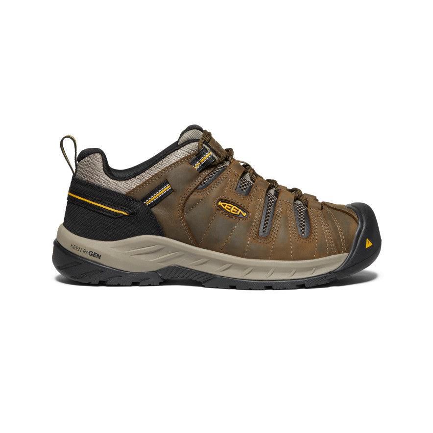 Brown Men Keen Flint II (Soft Toe) Sneakers | 04398-PVRY