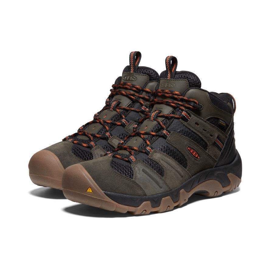 Brown Men Keen Headout Waterproof Hiking Boots | 03547-DMYU