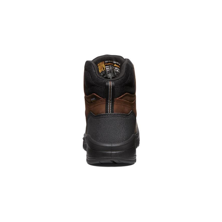 Brown Men Keen Independence 6 Insulated Waterproof (Carbon Fiber Toe) Work Boots | 19206-YHSO