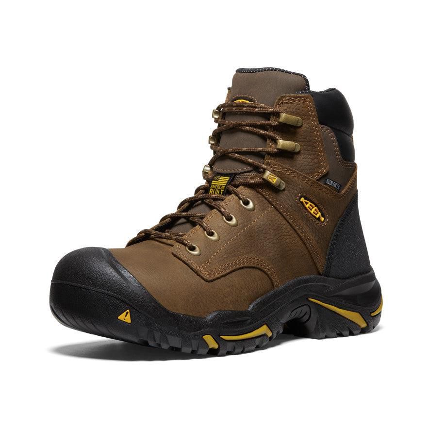 Brown Men Keen Mt Vernon 6 Waterproof (Soft Toe) Boots | 27936-IHCU