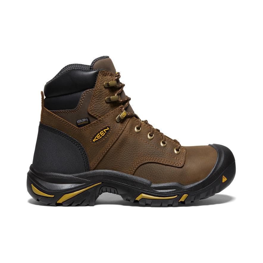 Brown Men Keen Mt Vernon 6 Waterproof (Soft Toe) Boots | 27936-IHCU