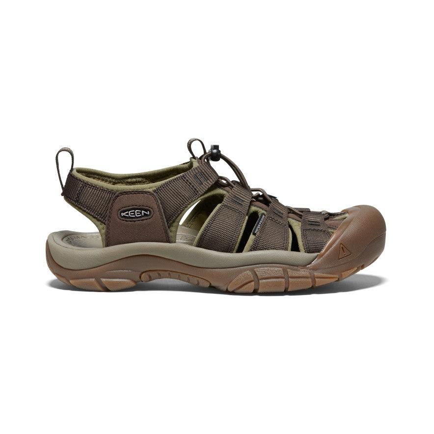 Brown Men Keen Newport H2 Hiking Sandals | 60178-IWKE