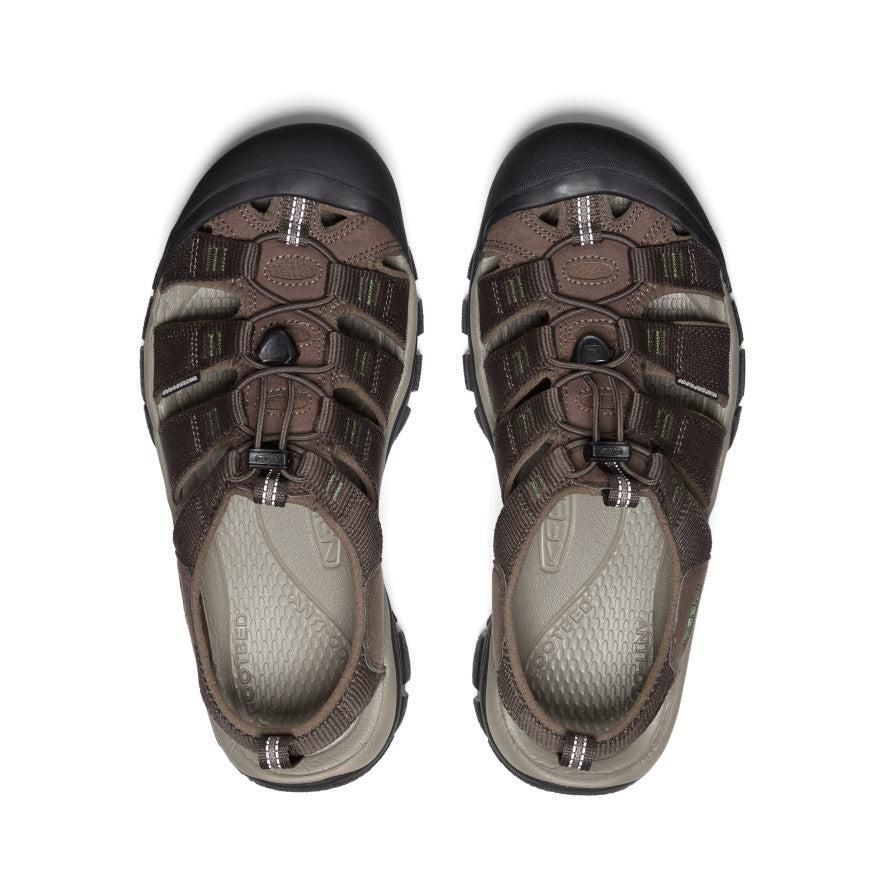 Brown Men Keen Newport H2 Hiking Sandals | 53897-YPCN