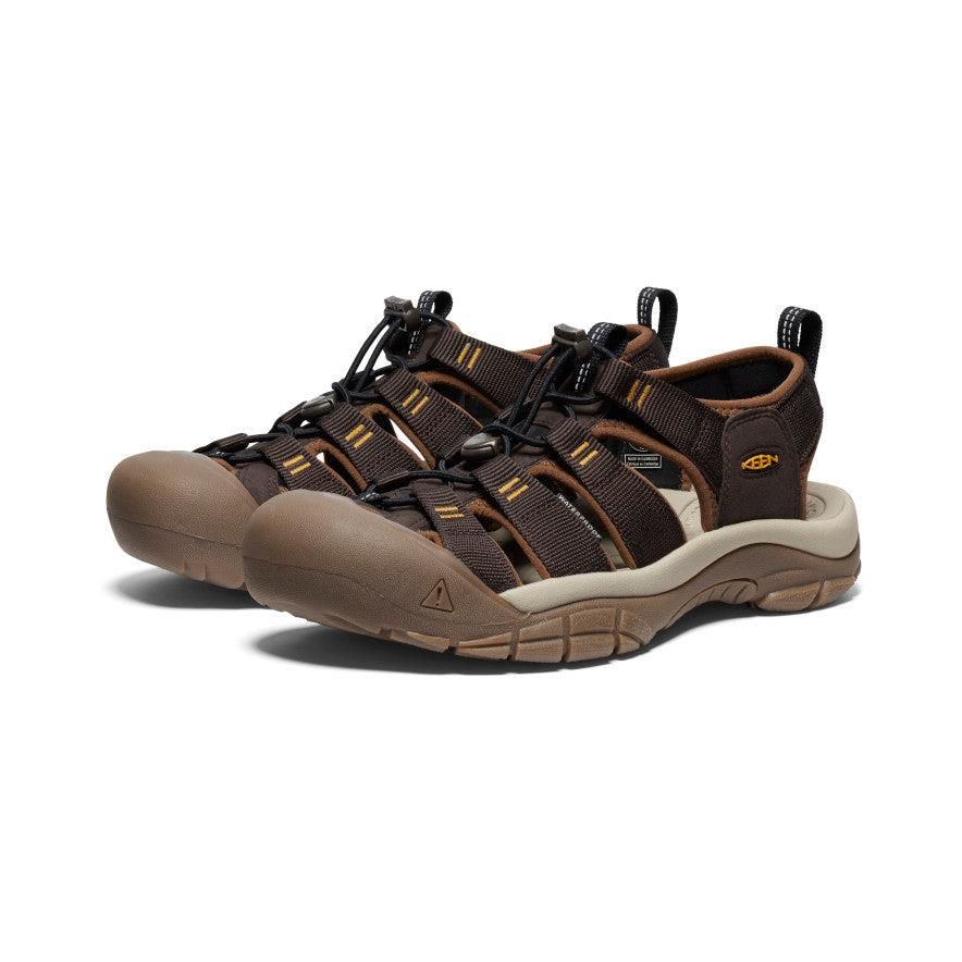 Brown Men Keen Newport H2 Hiking Sandals | 70816-YSPX