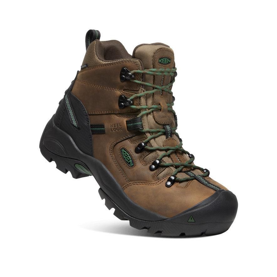 Brown Men Keen Pittsburgh Energy 6 Waterproof (Carbon Fiber Toe) Hiking Boots | 13695-QVXK