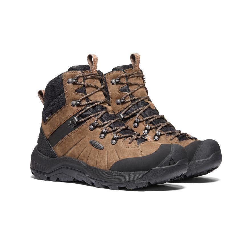 Brown Men Keen Revel IV Polar Waterproof Hiking Boots | 81025-VNKD