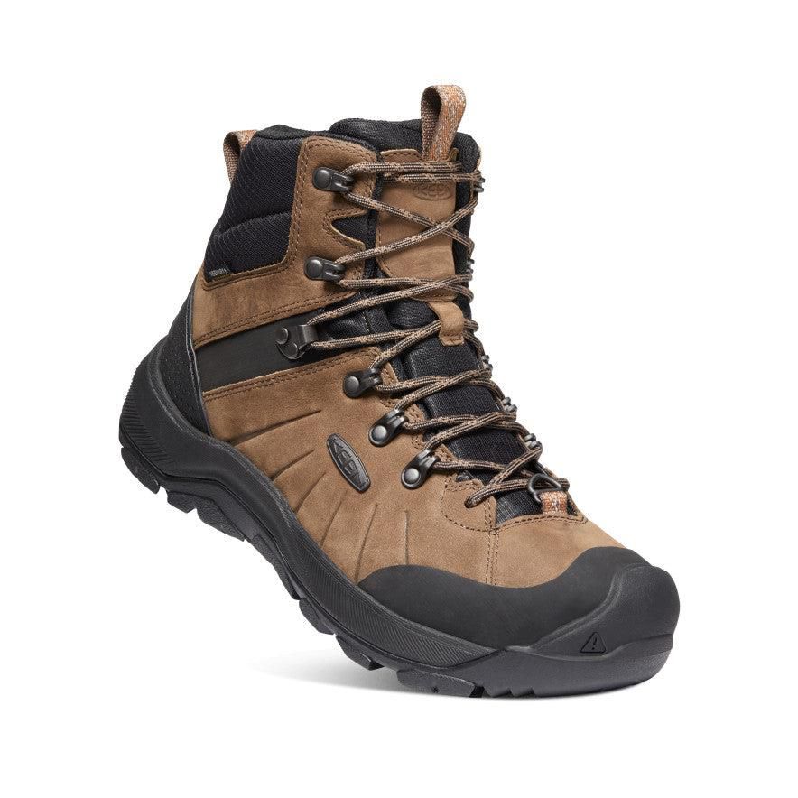 Brown Men Keen Revel IV Polar Waterproof Hiking Boots | 81025-VNKD