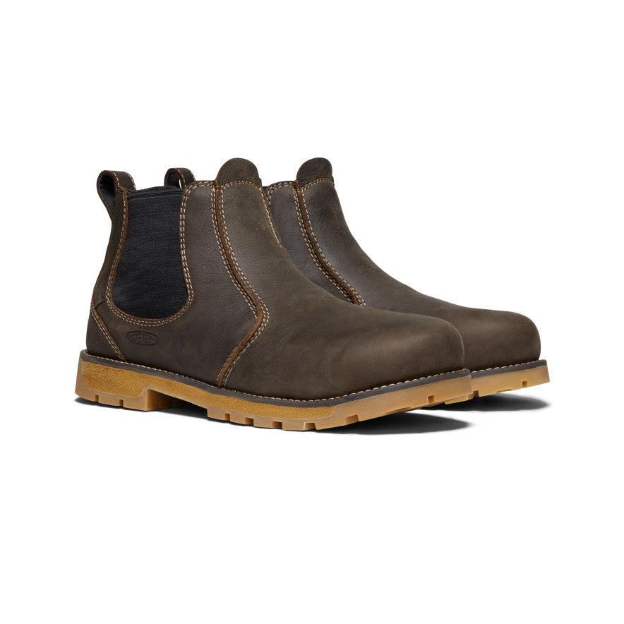 Brown Men Keen Seattle Romeo (Aluminum Toe) Boots | 67805-SWVR