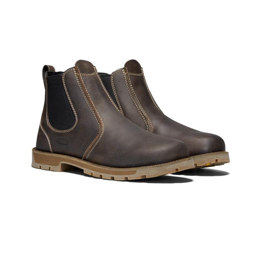 Brown Men Keen Seattle Romeo (Soft Toe) Boots | 93201-NBTC