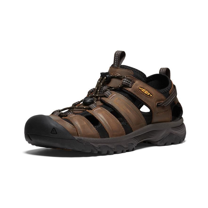 Brown Men Keen Targhee III Hiking Sandals | 95364-VRKM