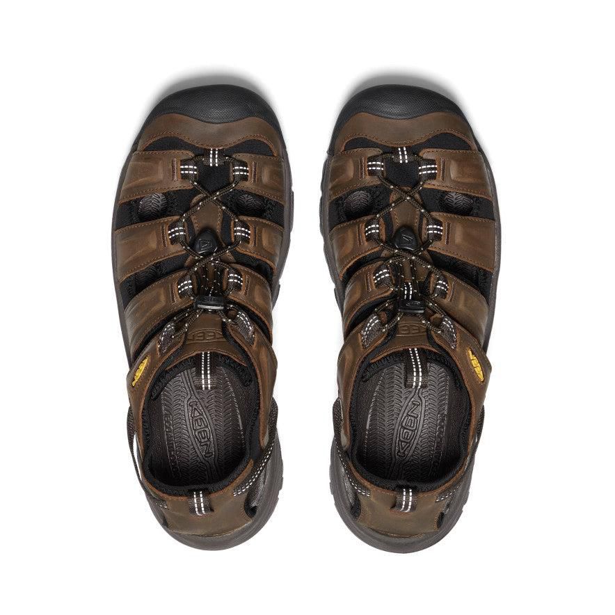 Brown Men Keen Targhee III Hiking Sandals | 95364-VRKM