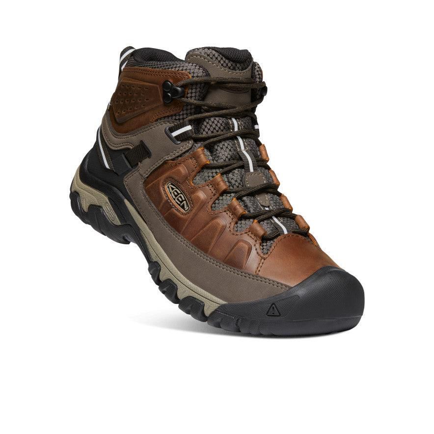 Brown Men Keen Targhee III Waterproof Mid Hiking Boots | 09538-APNJ