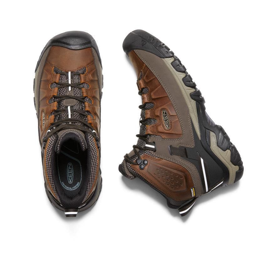 Brown Men Keen Targhee III Waterproof Mid Hiking Boots | 09538-APNJ