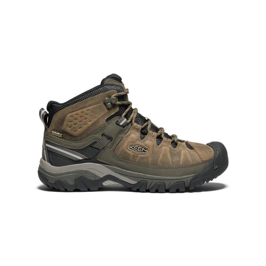 Brown Men Keen Targhee III Waterproof Mid Hiking Boots | 72348-XYZQ