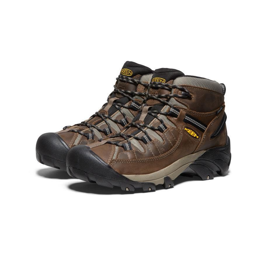 Brown Men Keen Targhee II Mid Waterproofs Hiking Boots | 34750-AVES