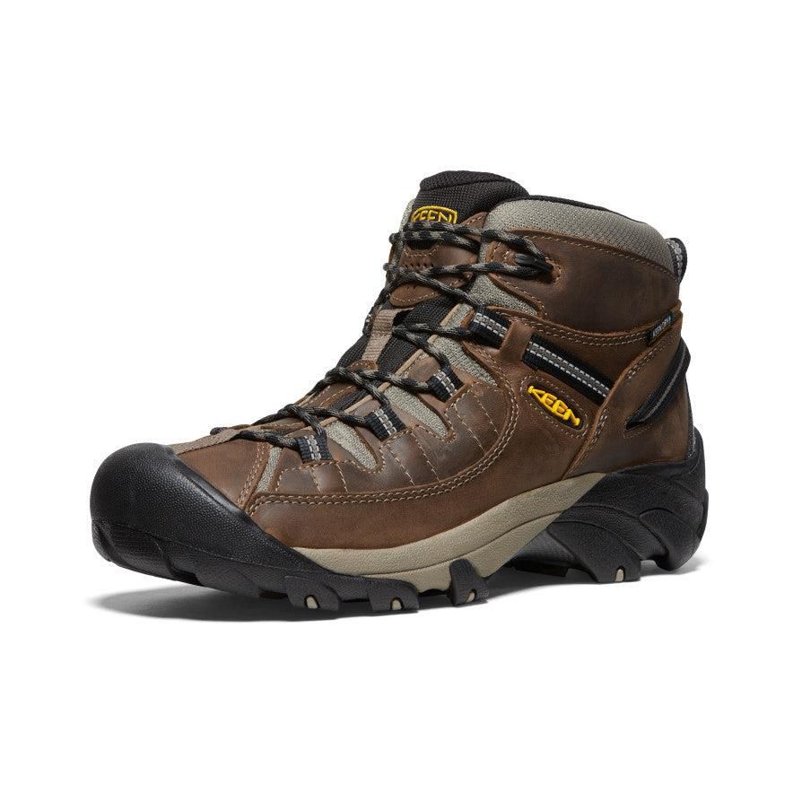 Brown Men Keen Targhee II Mid Waterproofs Hiking Boots | 34750-AVES