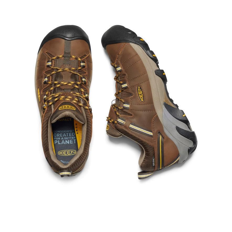 Brown Men Keen Targhee II Waterproof Hiking Shoes | 82456-EVPG