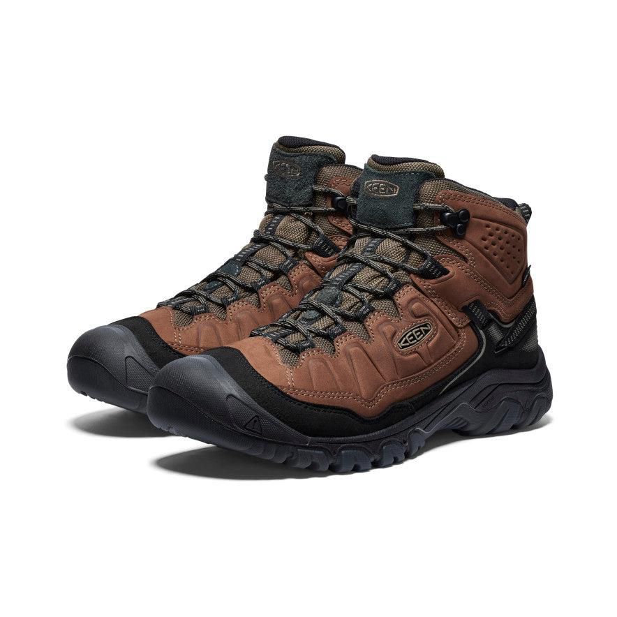 Brown Men Keen Targhee IV Waterproof Hiking Boots | 31258-MXSQ