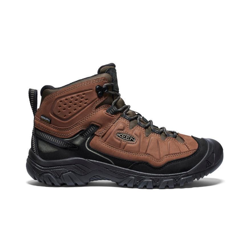 Brown Men Keen Targhee IV Waterproof Hiking Boots | 31258-MXSQ