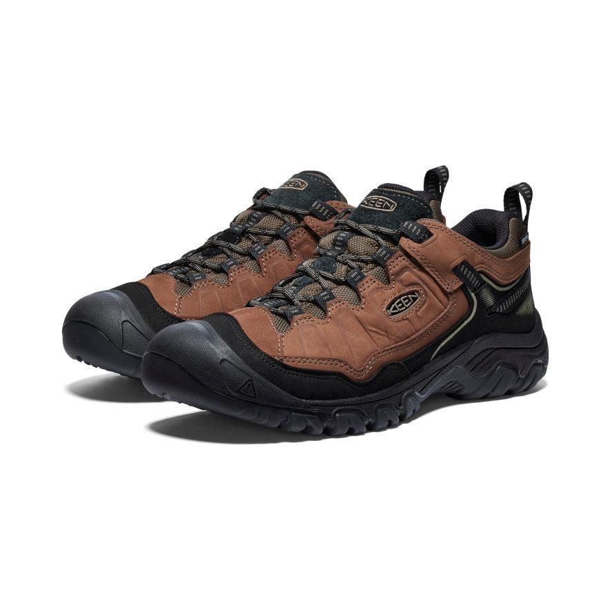 Brown Men Keen Targhee IV Waterproof Hiking Shoes | 48936-KHUN