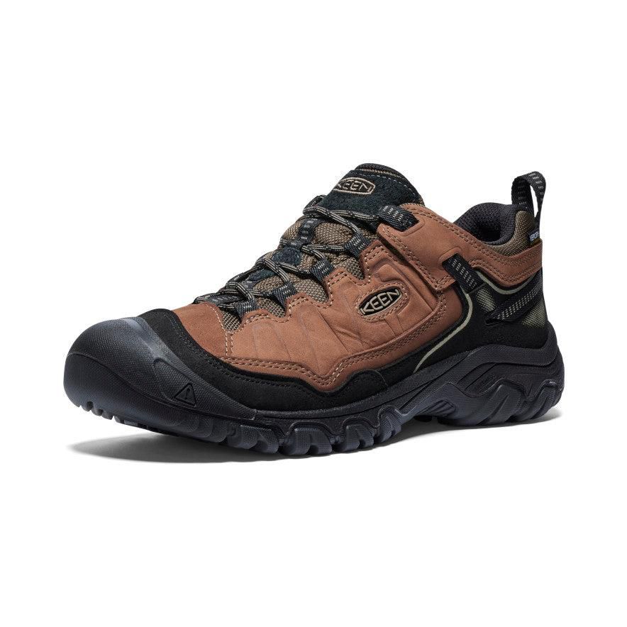 Brown Men Keen Targhee IV Waterproof Hiking Shoes | 48936-KHUN