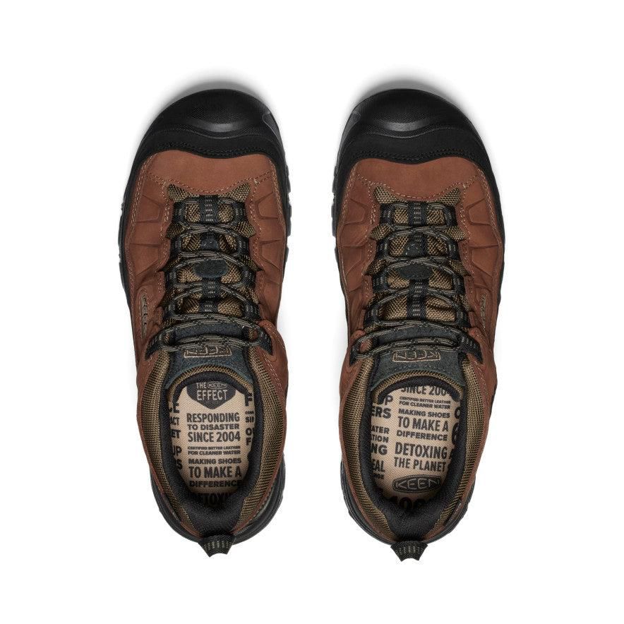 Brown Men Keen Targhee IV Wide Waterproof Hiking Shoes | 70923-ZDQJ